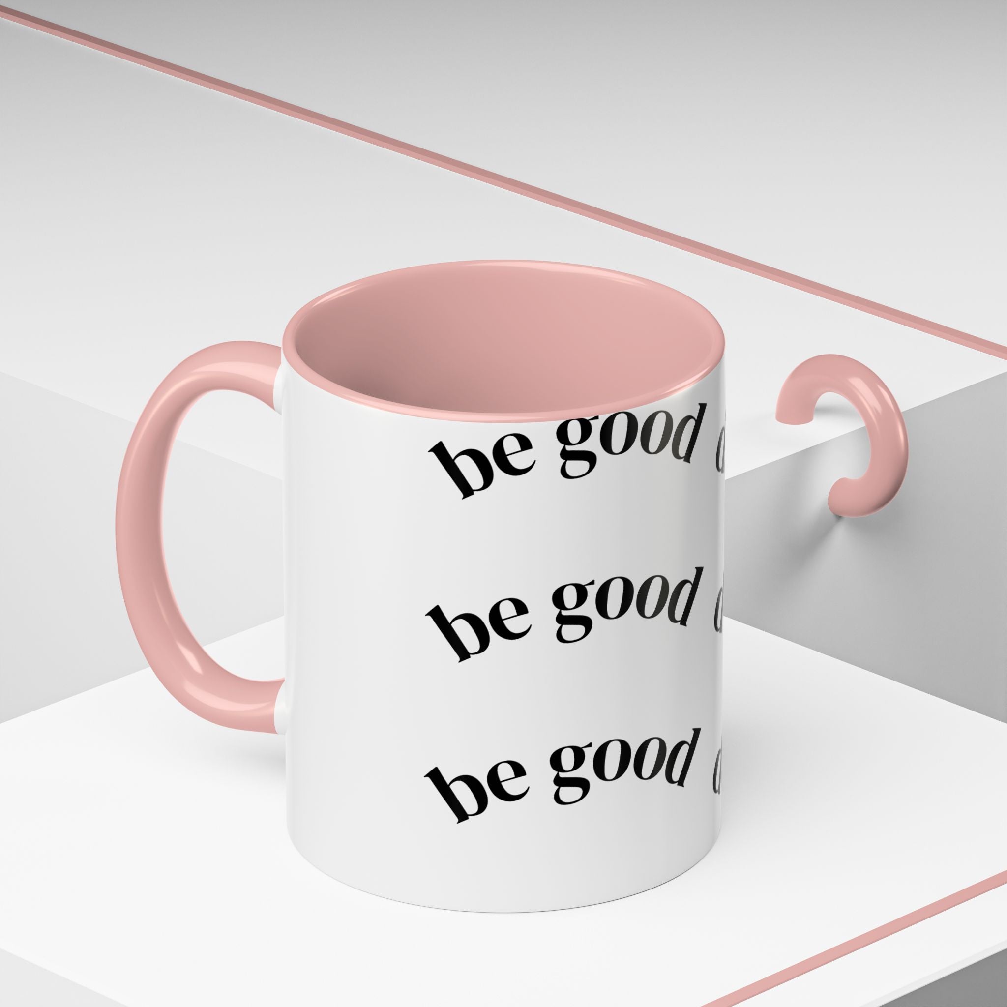 Do Good Be Good Ceramic Accent Coffee Mug (11/15 oz)
