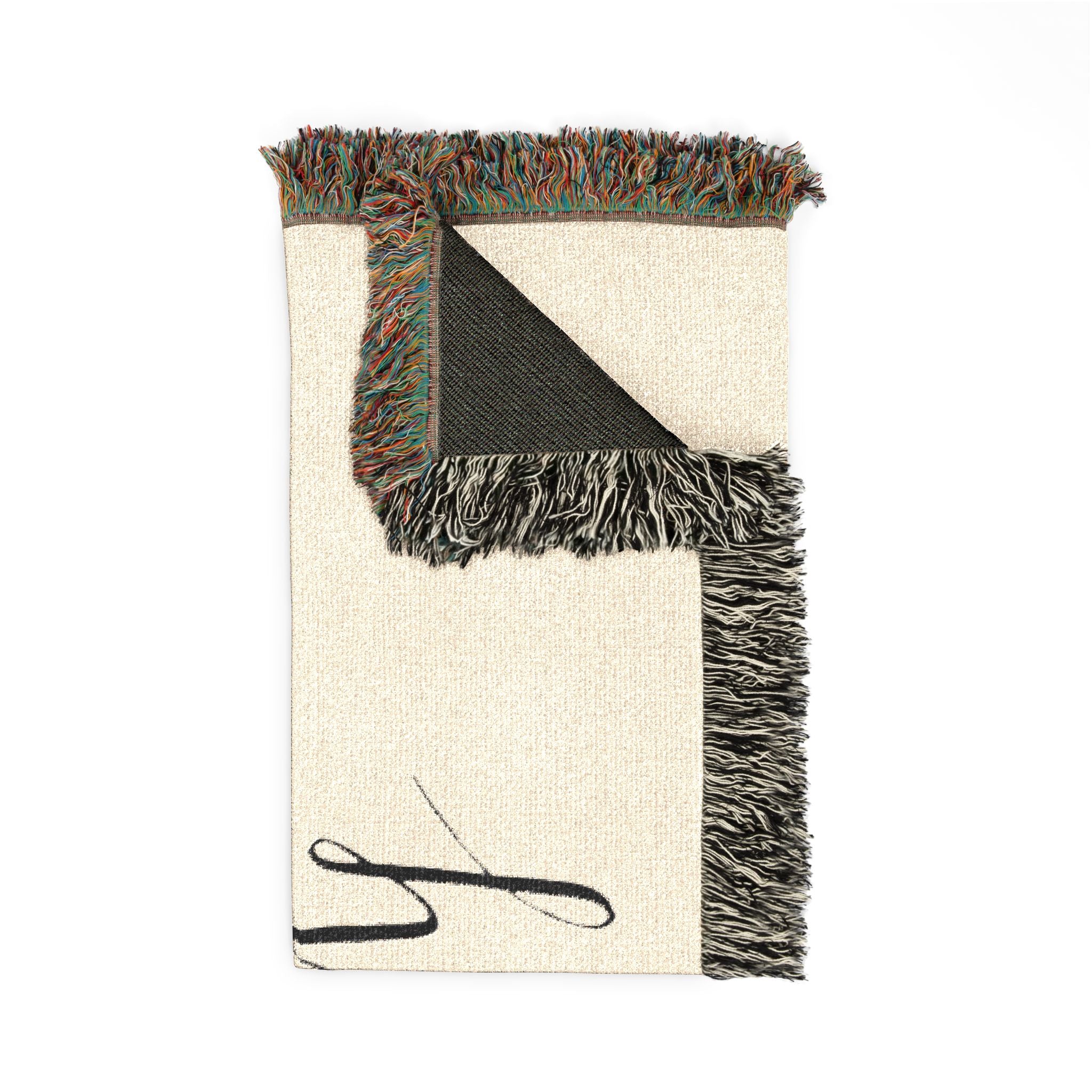 Home Sweet Home Woven Blanket — Cozy Farmhouse Throw for Living Room & Housewarming Gift