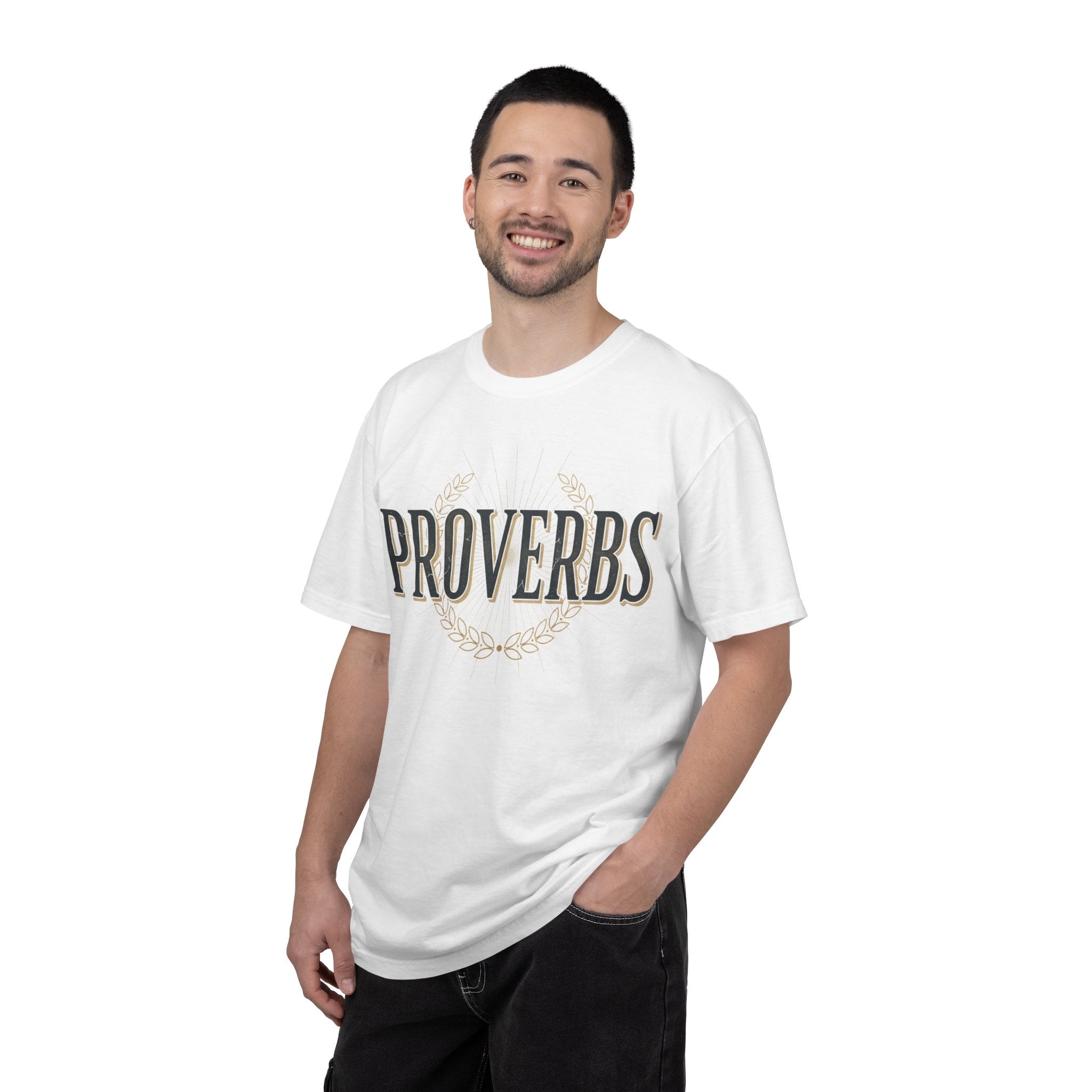 Proverbs Biblical T-Shirt — Inspirational Scripture Verse Tee