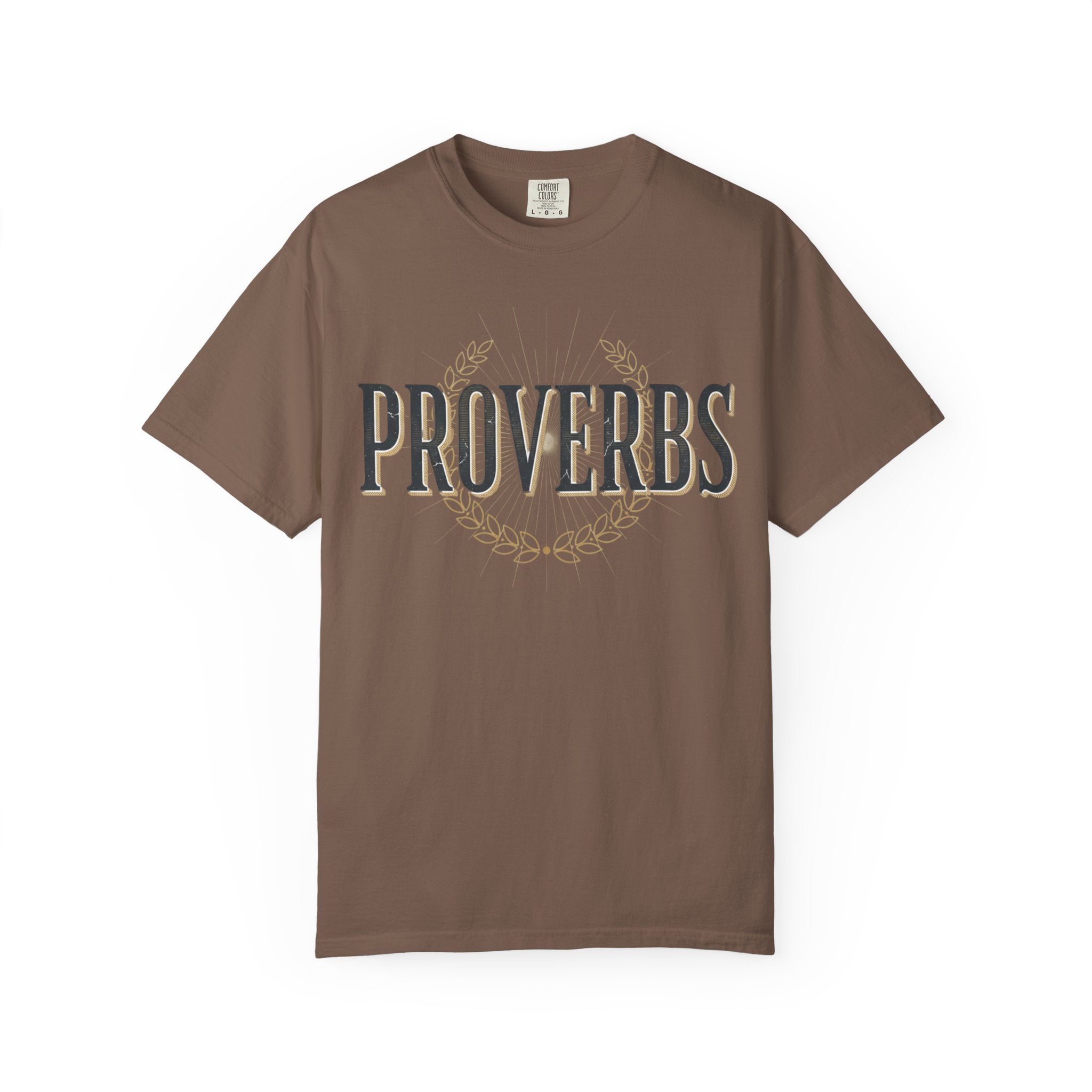 Proverbs Biblical T-Shirt — Inspirational Scripture Verse Tee