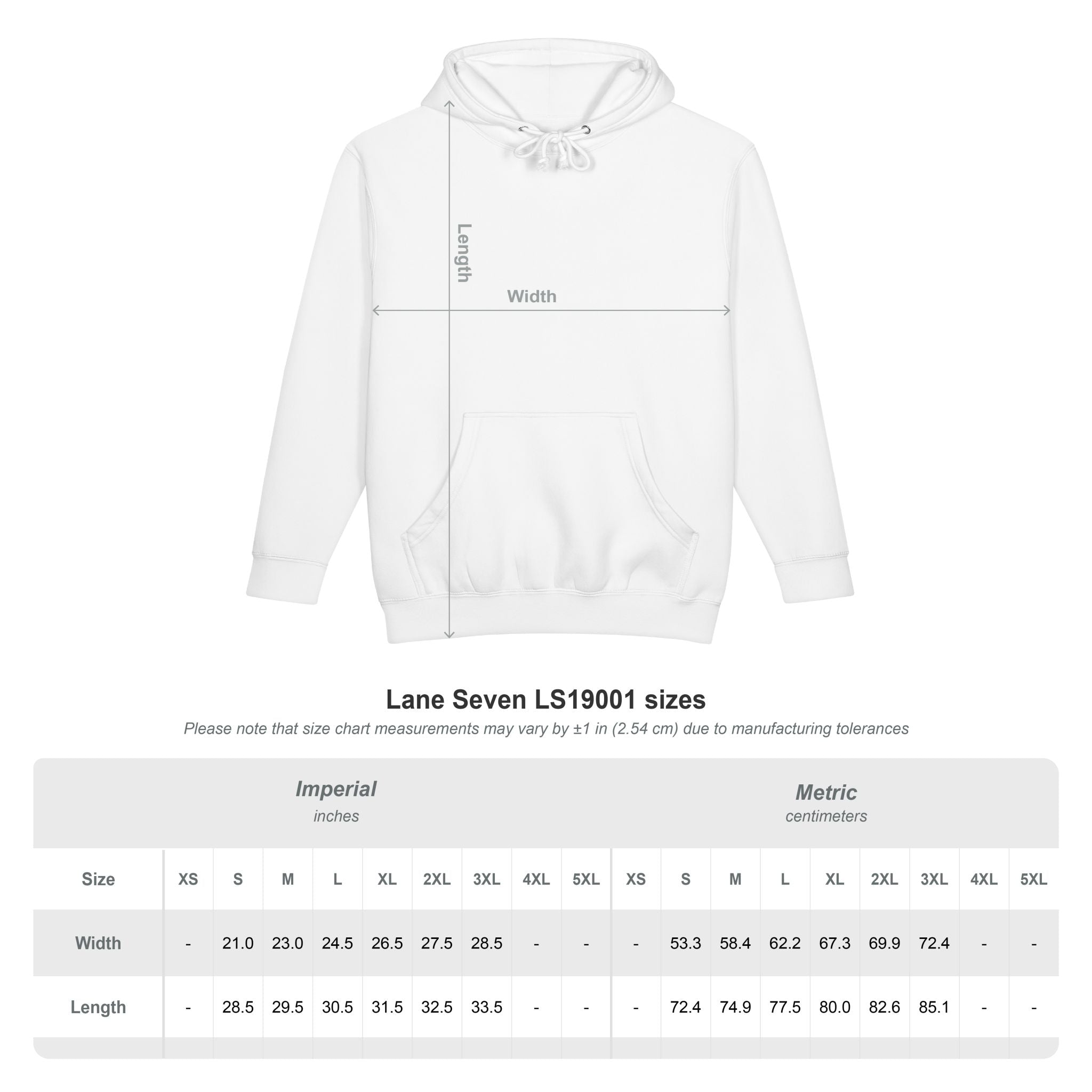 Who Else Confidence Hoodie — Unisex Heavyweight Pullover