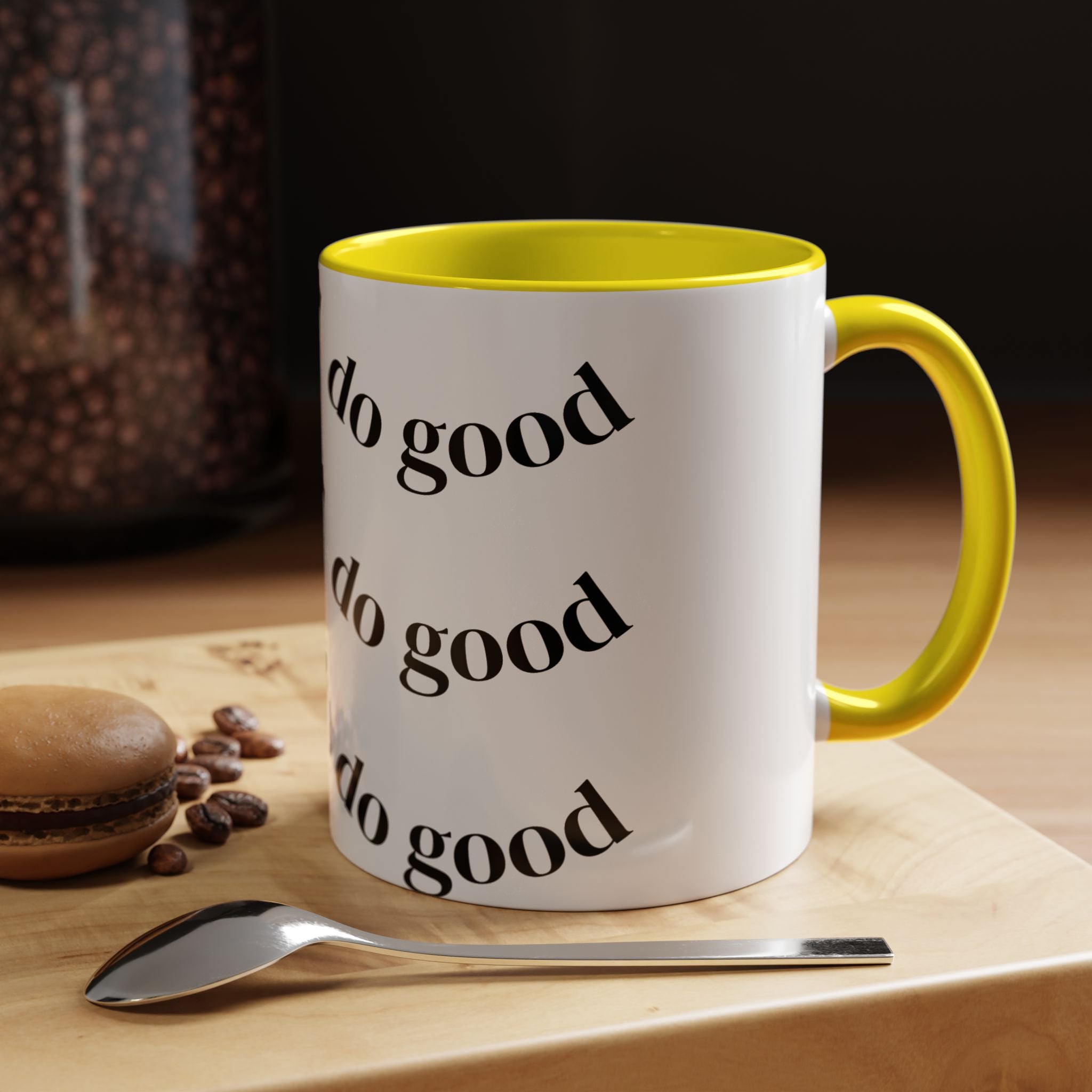 Do Good Be Good Ceramic Accent Coffee Mug (11/15 oz)
