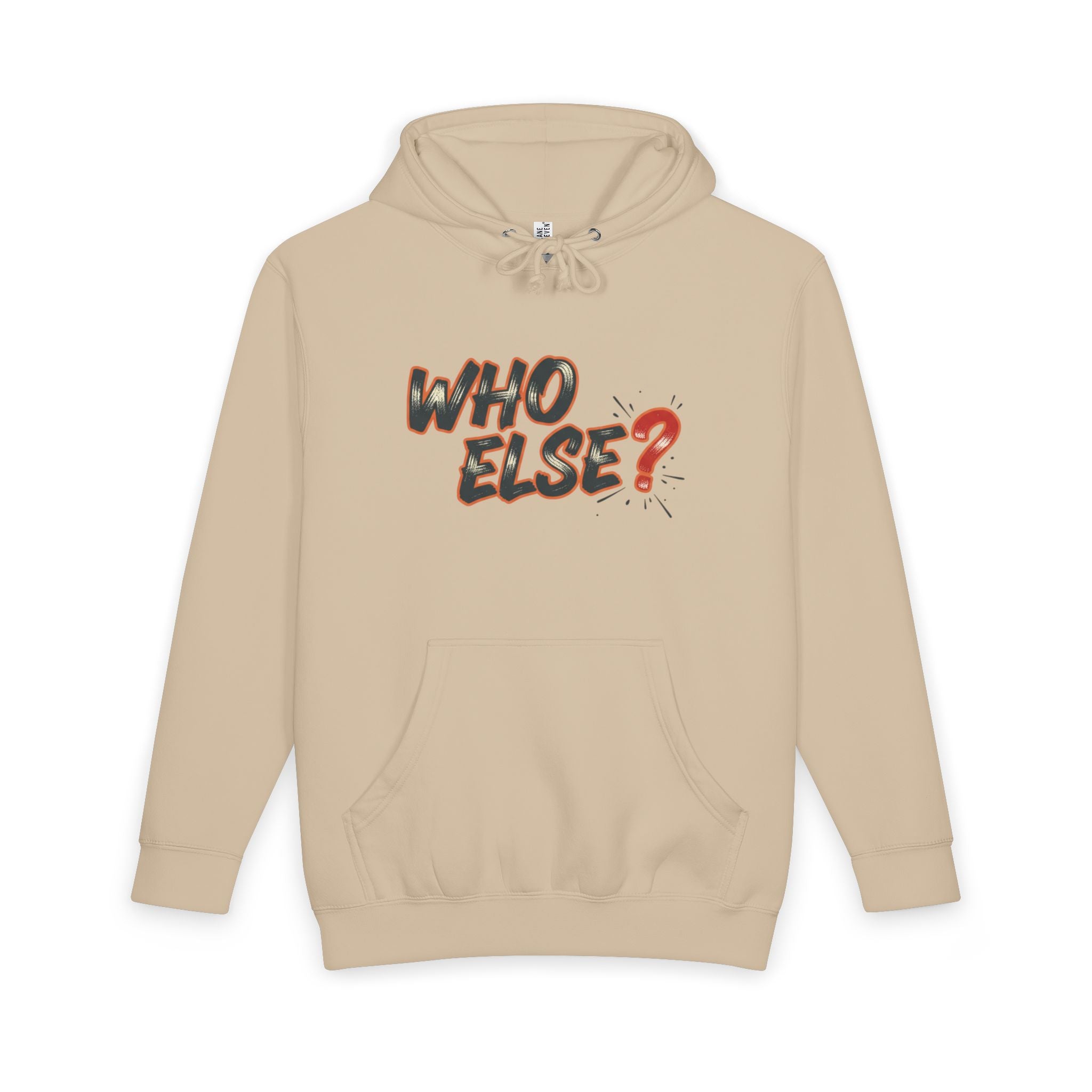 Who Else Confidence Hoodie — Unisex Heavyweight Pullover