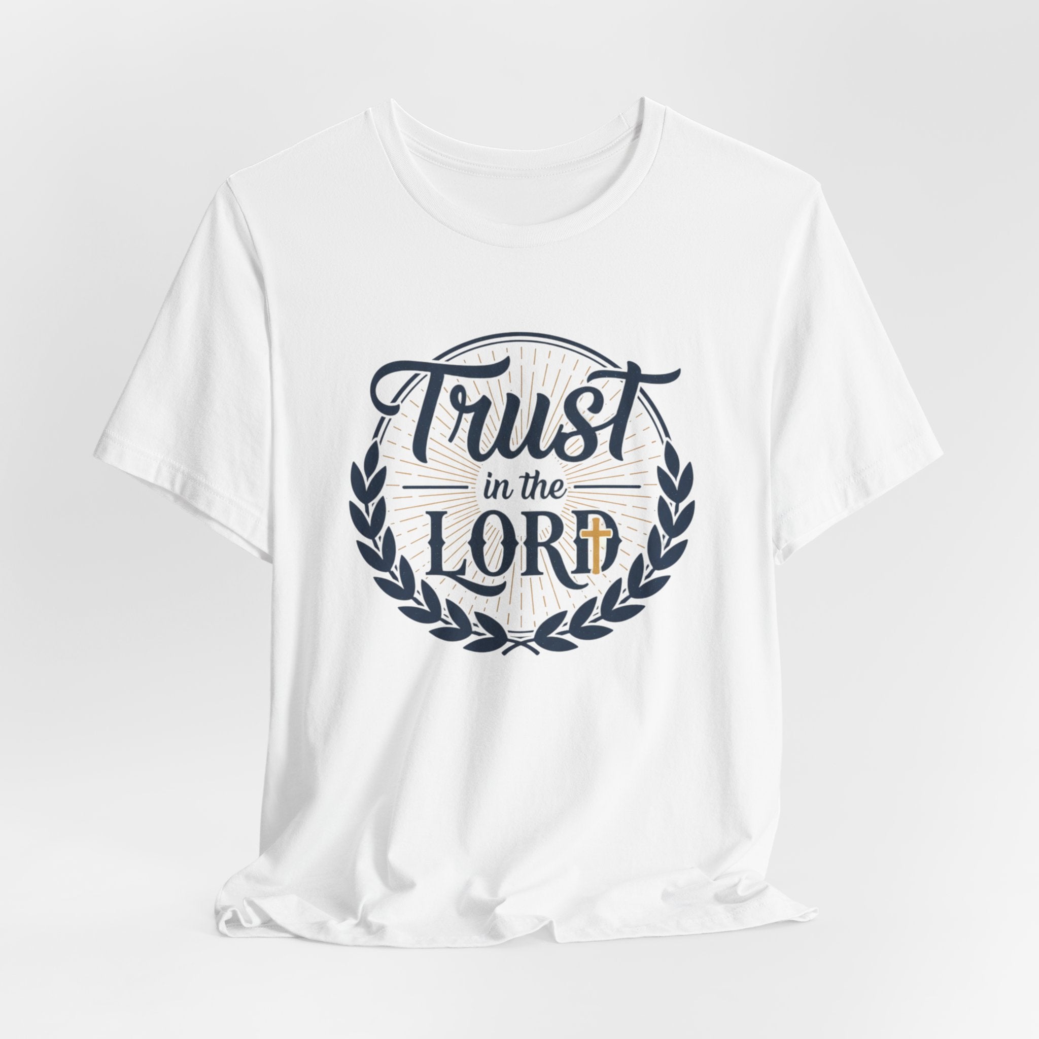 Trust in the Lord T-Shirt | Christian faith tee, scripture design