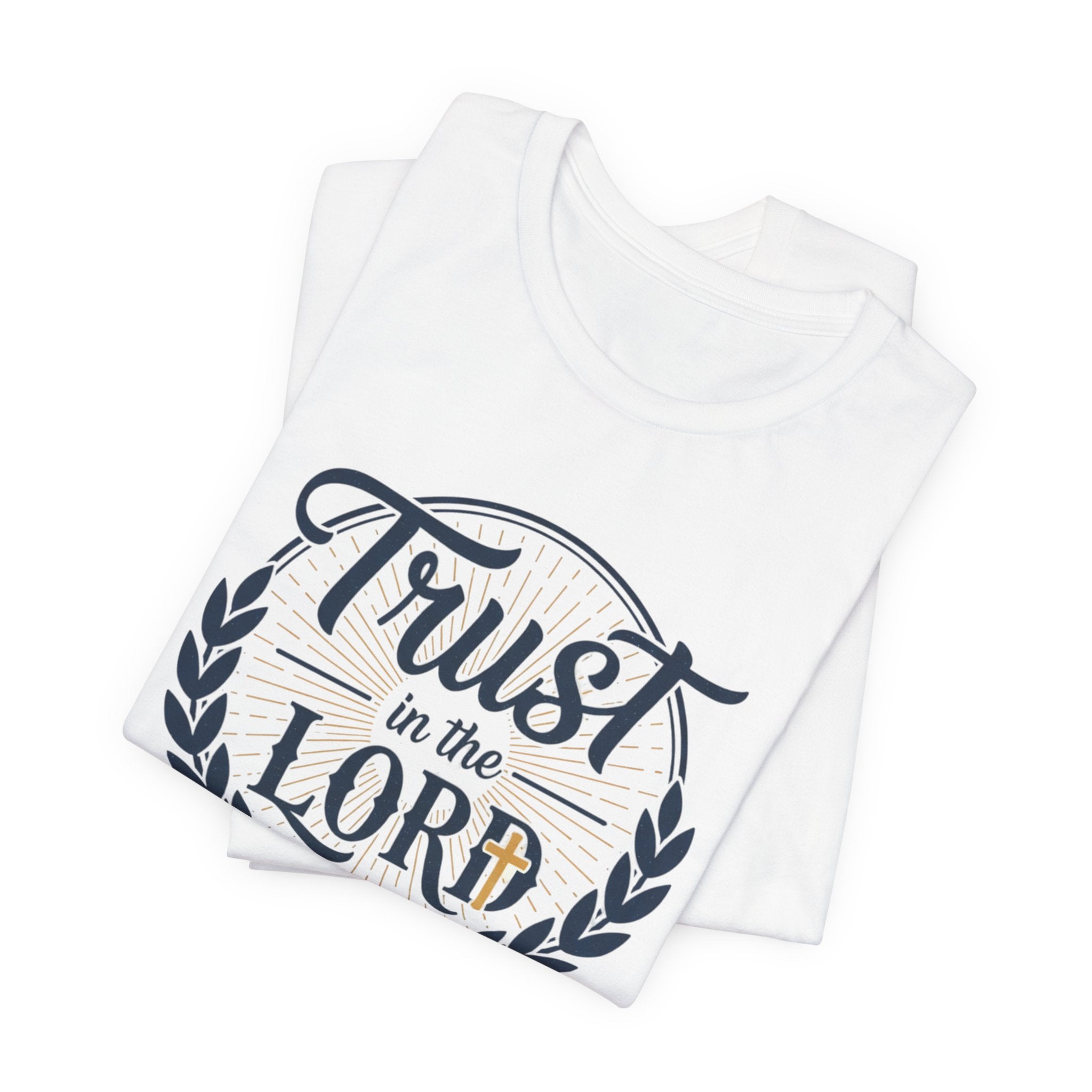 Trust in the Lord T-Shirt | Christian faith tee, scripture design