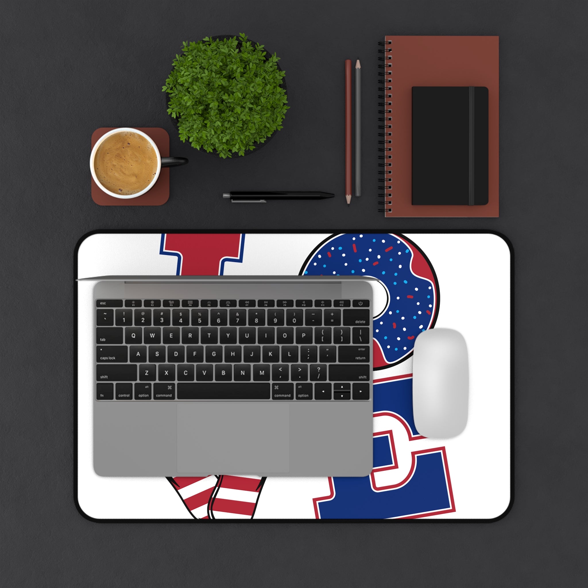 Love Desk Mat American Culture and Flag