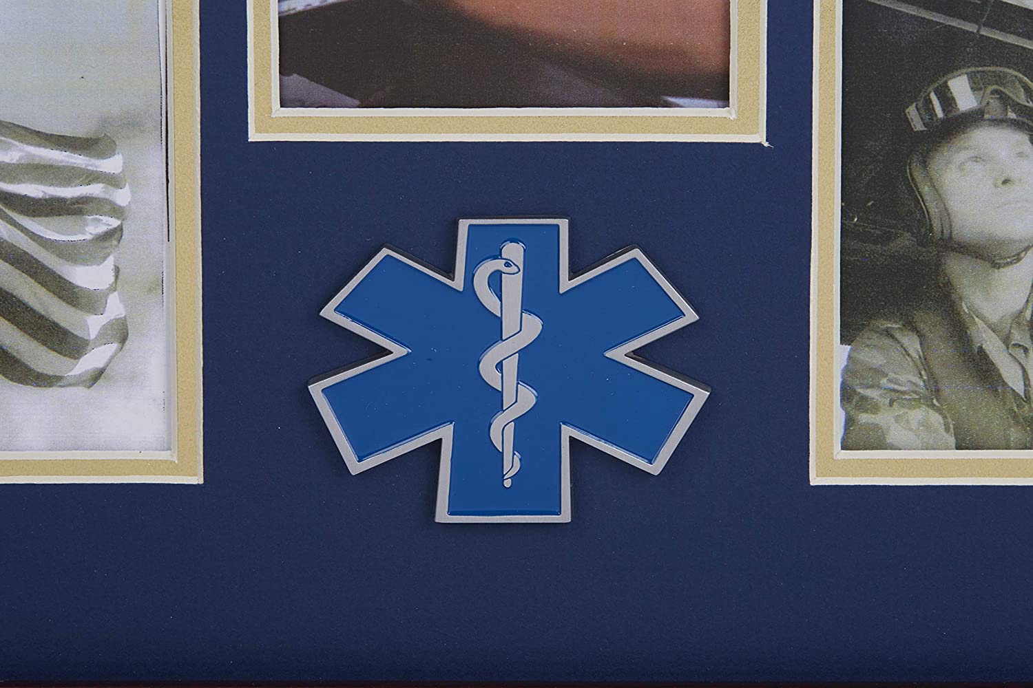 EMS Medallion 5 Photo Collage Frame – EMT & Paramedic Gift