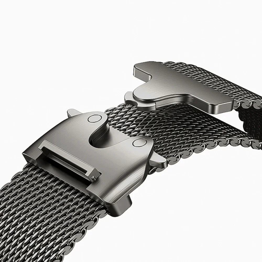 Apple Watch Titanium Milanese Loop Strap - Sleek and Durable