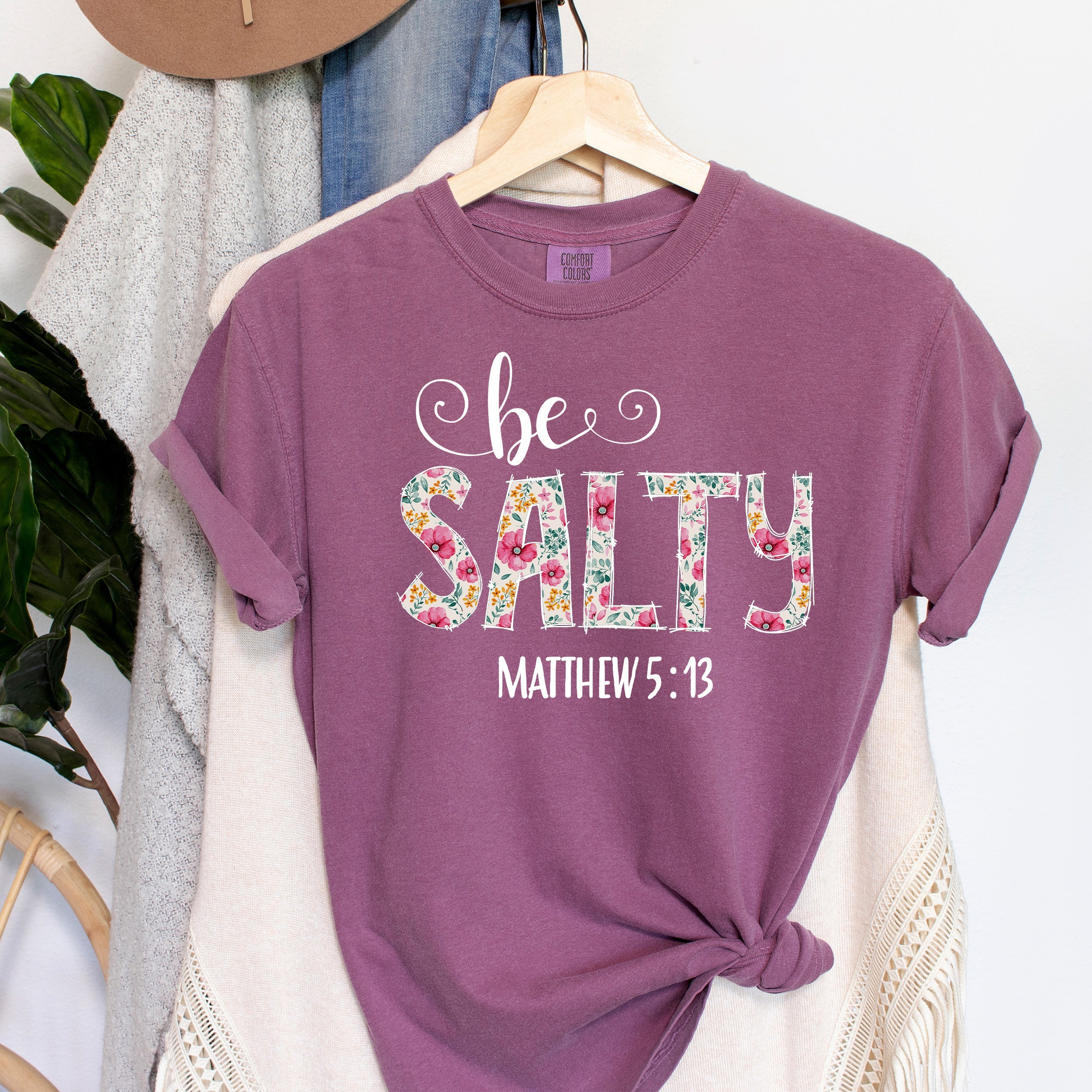 Be Salty Matthew 5:13 Christian T-Shirt | Armored Faith