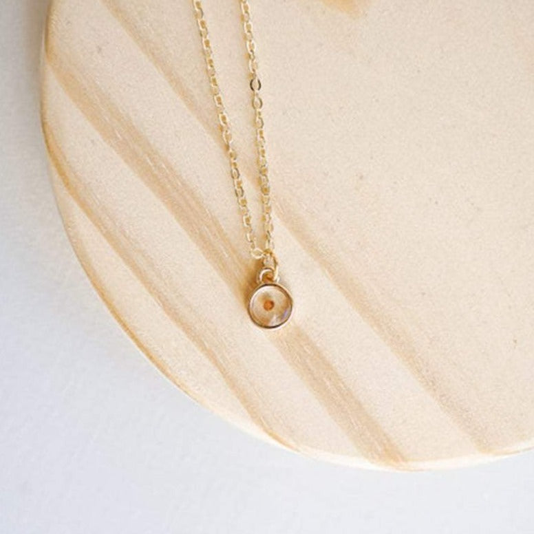 Mustard Seed Faith Necklace | Gold & Silver Adjustable Chain