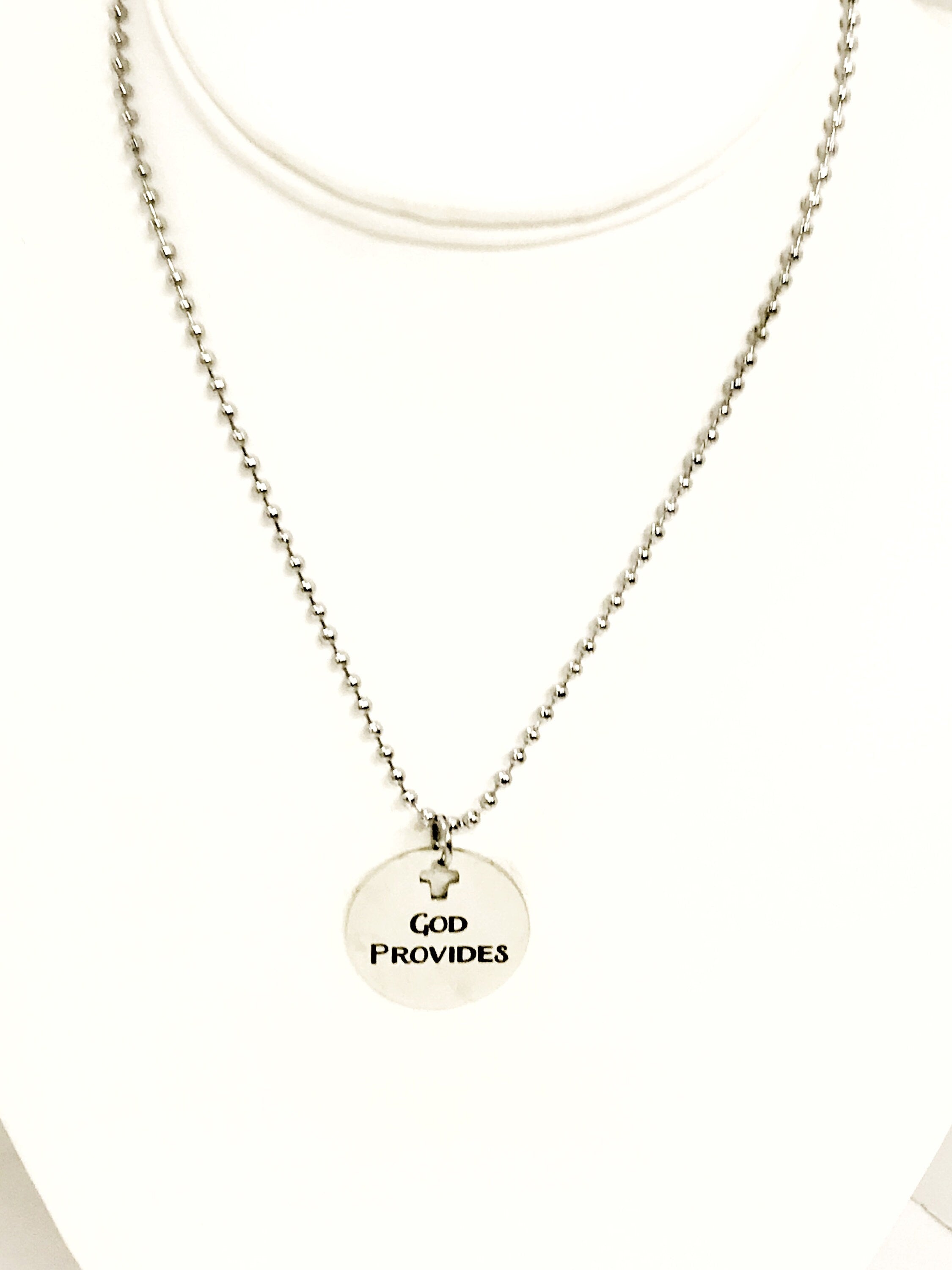 God Provides Christian Necklace – Men’s Faith Jewelry | Armored Faith