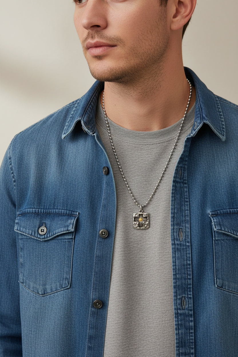 Mustard Seed Faith Necklace for Men – Christian Gift | Armored Faith