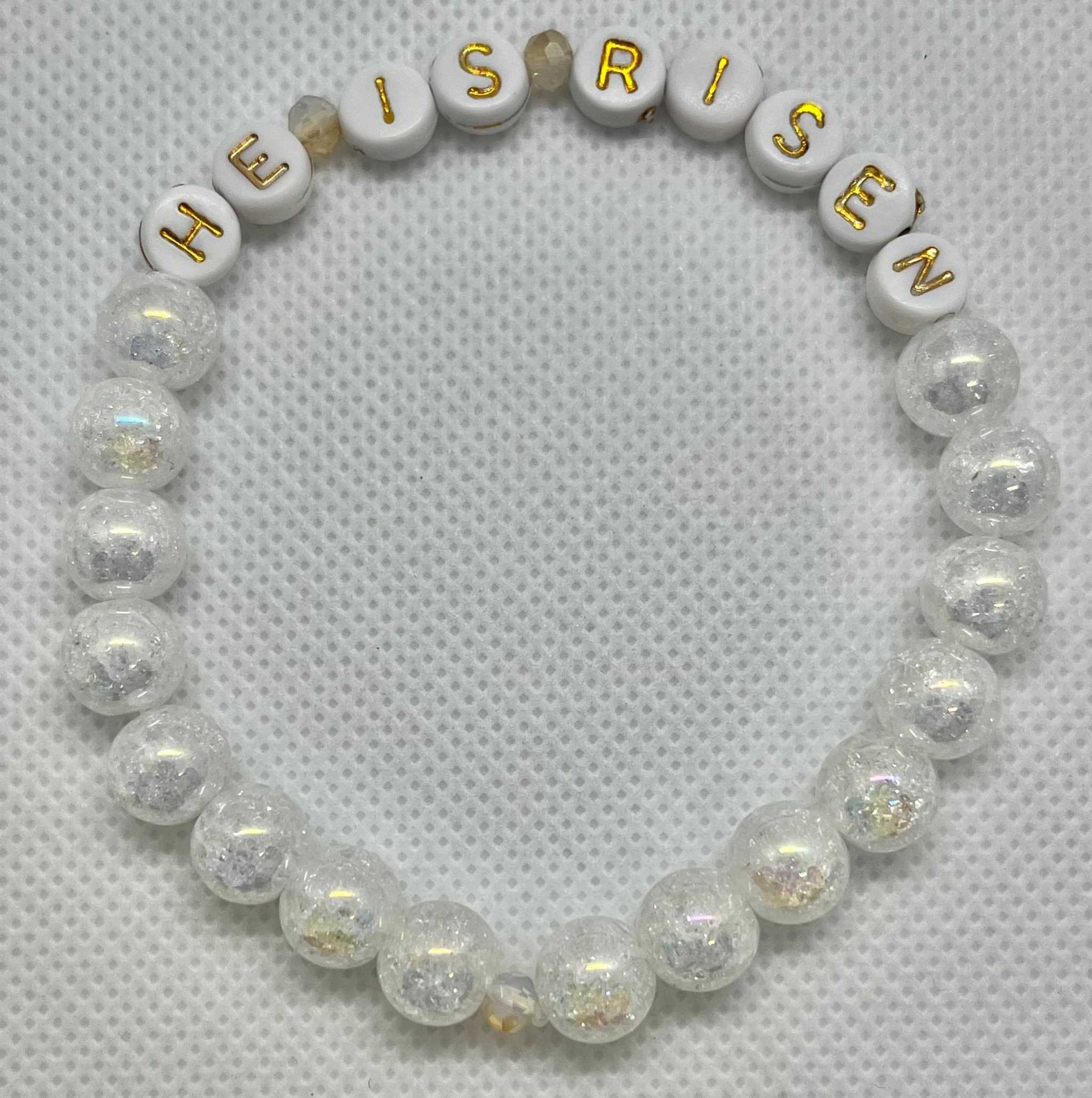 He Is Risen Bead Bracelet – Christian Faith Jewelry | Armored Faith